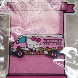 Hello kitty cafe truck pin